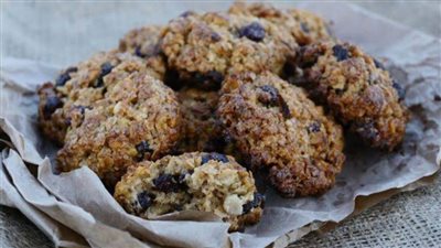 طريقة عمل بسكويت الشوفان بالكاكاو