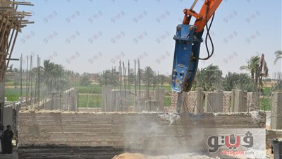 بالصور.. إزالة 50 حالة تعد على أراضي الدولة في قنا