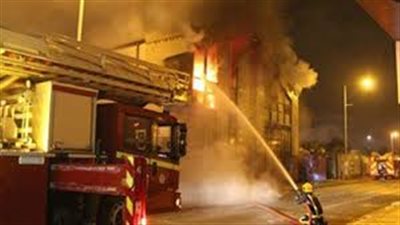 السيطرة على حريق هائل بمخزن «بلاستيك» في شبرا الخيمة