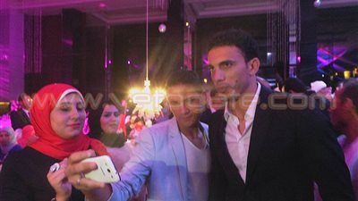 «ياسر جلال وشوبير وجدو» يشهدون حفل زفاف وليد سليمان