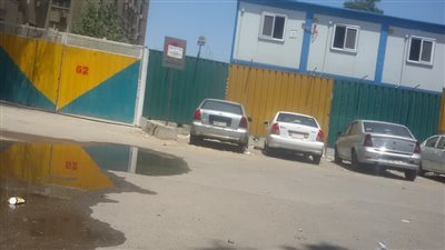 إغلاق شارع وادي النيل لإنشاء محطة مترو (صور)
