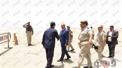 بالصور.. مدير أمن بني سويف يتفقد تأمين منطقة ميدوم الأثرية