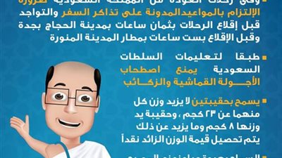 إرشادات «مصر للطيران» للحجاج خلال الموسم الجارى