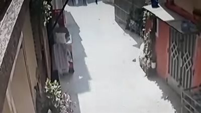 لحظة سرقة لص هاتفا محمولا من طالبة (فيديو)