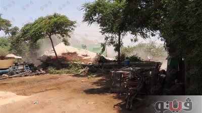 بالفيديو.. إزالة تعديات على أرض ملك محافظة الشرقية