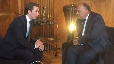 مستشار النمسا يستقبل وزير الخارجية في فيينا (صور)