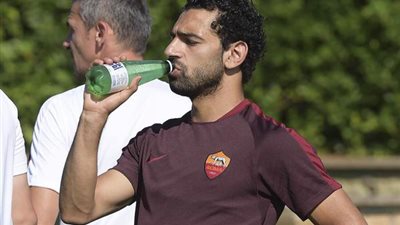 بالصور.. «صلاح» يختتم استعداداته مع روما لمواجهة «يوفنتوس»