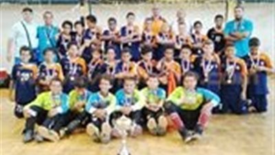 بالصور.. فريق 2003 بالشمس يحقق بطولة الجمهورية لكرة اليد