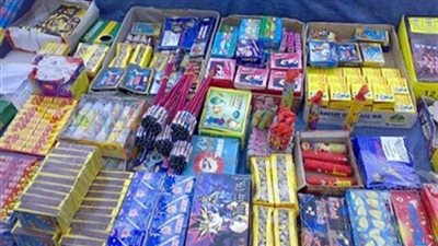 مصادرة 6649 صاروخ ألعاب نارية في الغربية والقليوبية