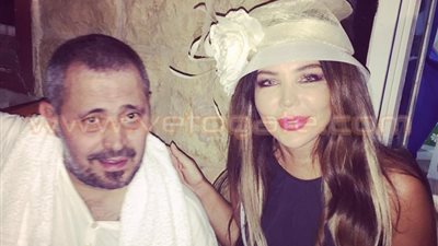 بالصور.. مي حريري مع جورج وسوف: «نحبك إلى الأبد معبود الجماهير»
