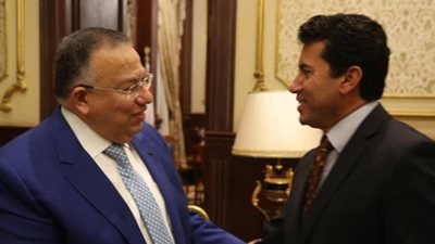 وكيل النواب يستقبل وزير الشباب والرياضة