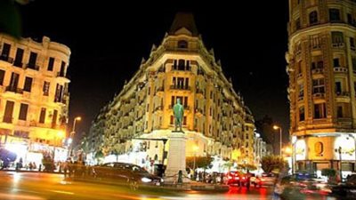 عودة حركة المرور إلى الشوارع المحيطة بميدان طلعت حرب