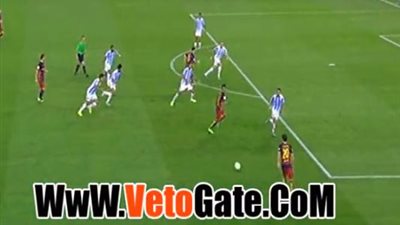 بالفيديو.. برشلونة يتعادل سلبيا مع ملقا في الشوط الأول