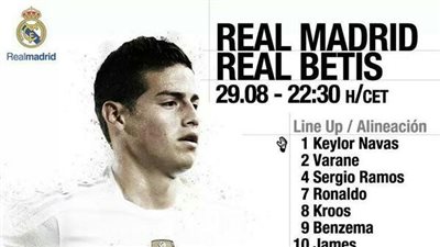 «بنزيمة» و«رونالدو» في هجوم مدريد أمام بيتيس