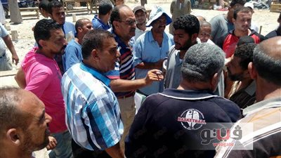 بالصور.. رئيس حي العامرية يسلم باكيات جديدة للباعة الجائلين