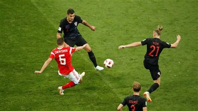 ملخص فوز كرواتيا على روسيا والتأهل لنصف نهائي المونديال (فيديو)