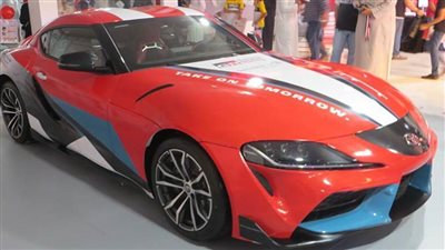 تويوتا سوبرا GR 2020 تخطف الأضواء في معرض جدة بنسخة سباقية مثيرة