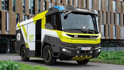 أول شاحنة إطفاء كهربائية بالكامل في العالم