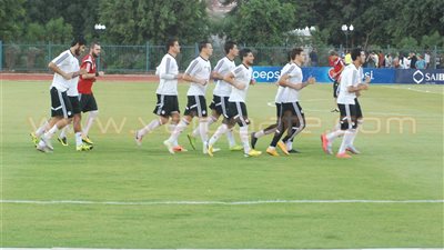 اليوم.. المنتخب يخوض ثانى تدريباته بنادي الصيد