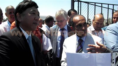 بالفيديو.. افتتاح محطة لمعالجة مياه الصرف بتكنولوجيا الأرض الرطبة