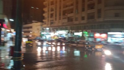 7 صور ترصد موجة الطقس السيىء بالاسكندريه