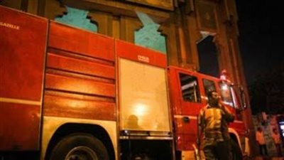 انتداب المعمل الجنائي لحريق وحدة التكييفات بمحطة مترو البحوث