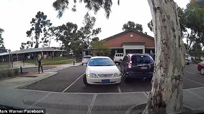 حادث تصادم يفرق رواد مواقع التواصل حول المخطئ (فيديو وصور)