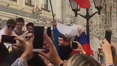 صوفينار تؤازر منتخب بلدها رغم الهزيمة من كرواتيا بكأس العالم (فيديو)