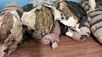 ضبط عاطل بحوزته 4 لفافات بانجو في مرسي علم