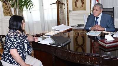 بالصور..«محلب» يتابع تطبيق منظومة النظافة الجديدة