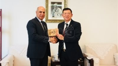رئيس جامعة كفر الشيخ يناقش إجراءات إنشاء معهد ثقافي مع الصين