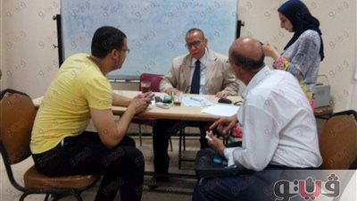 بالصور.. إقبال متوسط من طلاب الثانوية على معامل عين شمس