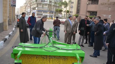 دعم معدات نظافة جديدة لمركز ومدينة طلخا بتكلفة 2 مليون جنيه | صور
