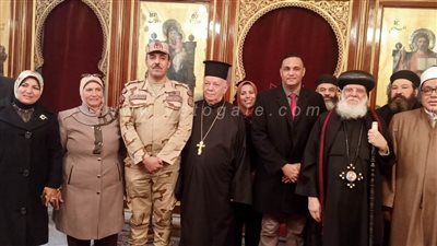 قيادات الدقهلية تزور الكنائس وتقدم التهانى بعيد الميلاد المجيد| صور