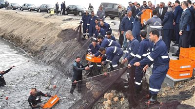 طرح منتجات مشروع الاستزراع السمكي لأول مرة في الإسماعيلية