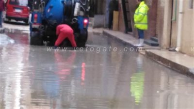 نوة الفيضة الصغرى تغرق الإسكندرية | صور