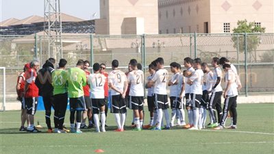 بالصور.. المنتخب يخوض مرانه على ملعب الصيد بأكتوبر استعدادا لتشاد