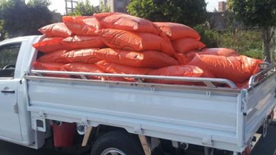ضبط 2.5 طن أسمدة مدعمة قبل بيعها في السوق السوداء بالبحيرة