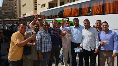 «سعفان» يودع الفوج الأول من عمالة موسم الحج