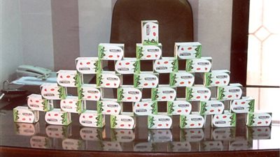 حبس راكب لاتهامه بحيازة 60 شريط ترامادول مخدر بمطار القاهرة