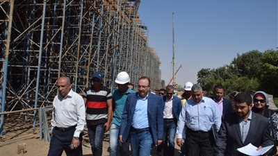 محافظ بني سويف: انتهاء 70% من محور عدلي منصور