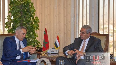 وزير التجارة يبحث مع نظيره المغربي تعزيز العلاقات الاقتصادية