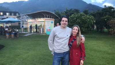 بالصور.. محمود فايز في رحلة لكولومبيا قبل معسكر أوغندا