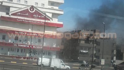 بالصور.. تصاعد أدخنة كثيفة في سماء القاهرة