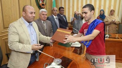 محافظ المنوفية يكرم أوائل الثانوية العامة والأزهرية والدبلومات