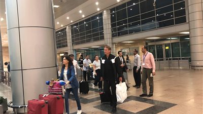 وصول بعثة الأهلي لمطار القاهرة قادمة من كرواتيا (صور)