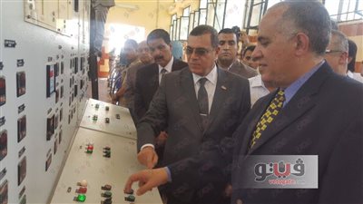 افتتاح محطة رفع الطاجن في الفيوم بتكلفة إجمالية 30 مليون جنيه