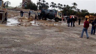 الحماية المدنية تسيطر على سيارة مواد بترولية مشتعلة بالمنوفية