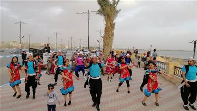 انطلاق مهرجان للفنون الشعبية على هامش ماراثون زايد الخيري بالسويس