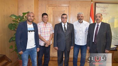 «سامي» يبحث دعم وتطوير نادي الفيوم الرياضي